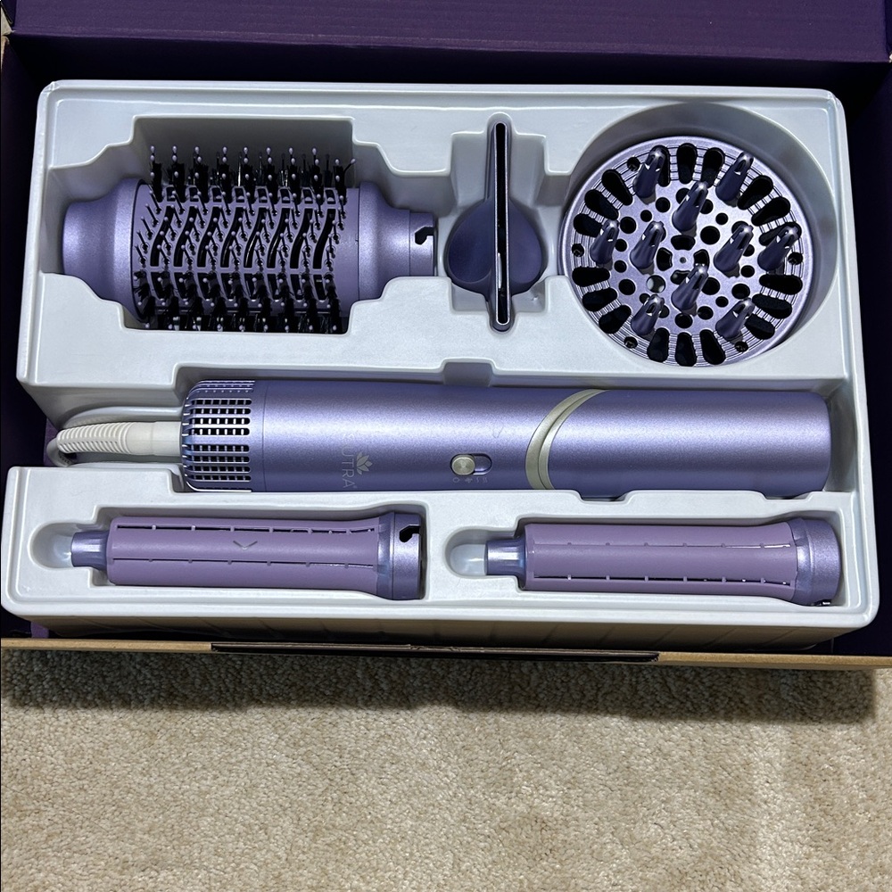Sutra AERO 5in1 Purple Hair Styling Set Like New Box $299 Retail Value - Picture 5 of 17